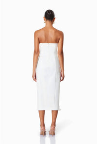 Elliatt - Bethany Strapless Floral Midi Dress - clothing - dresses - midi