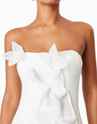 Elliatt - Bethany Strapless Floral Midi Dress - clothing - dresses - midi