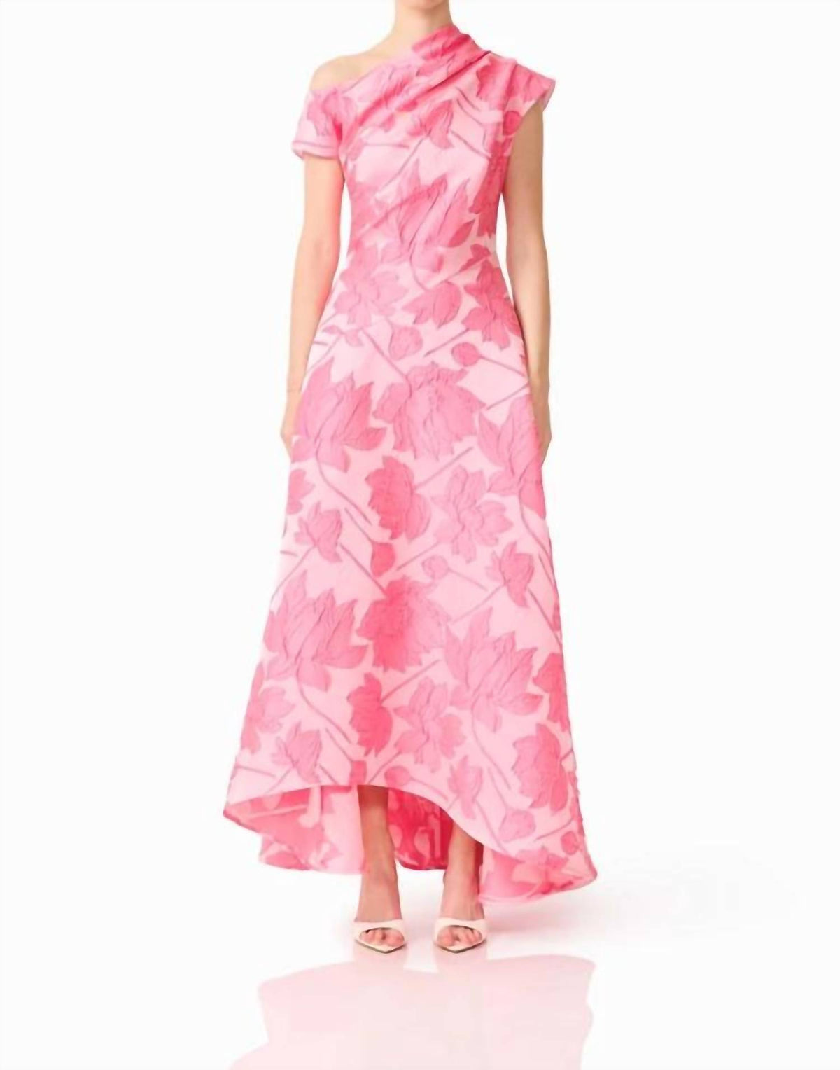Elliatt - Dionne Asymmetrical Maxi Gown