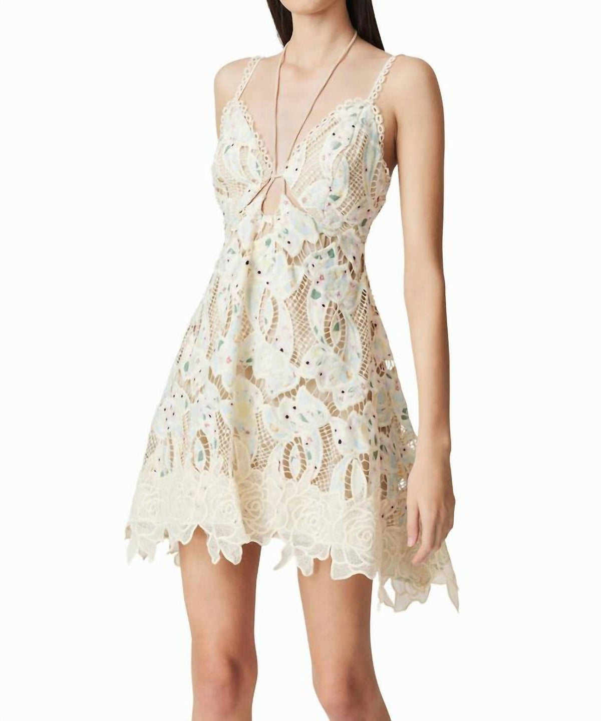 Elliatt - Kyla Halter Mini Dress