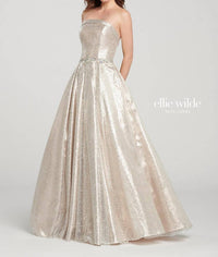 Ellie Wilde - Strapless Ball Gown