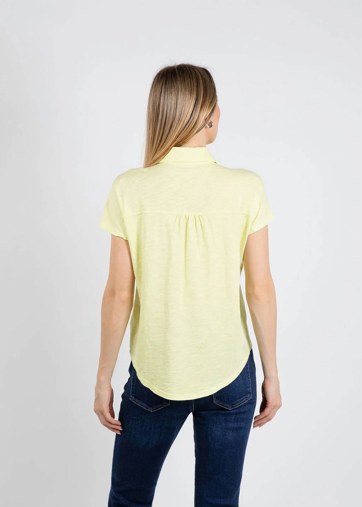 Elliott Lauren - Bella Button Front Tee