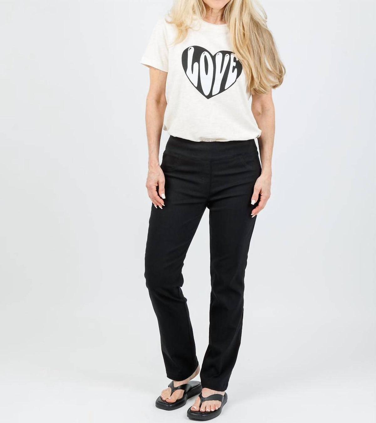 Elliott Lauren - Control Stretch Faux Jeans