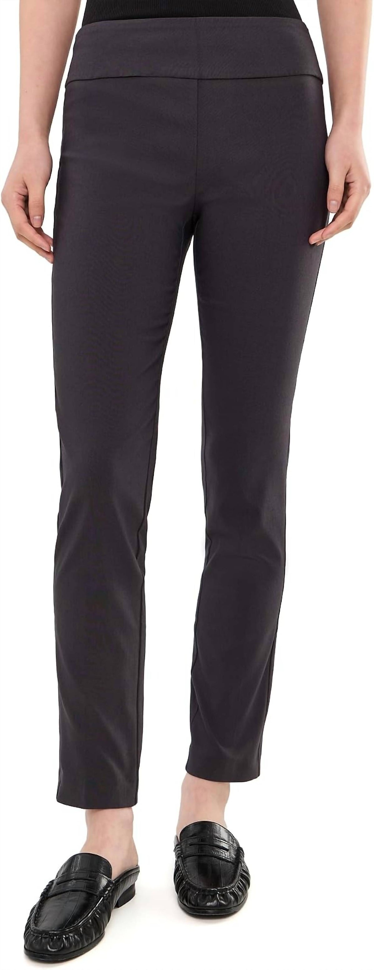 Elliott Lauren - Control Stretch Pull-on Ankle Pants