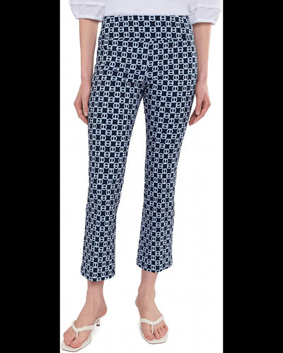 Elliott Lauren - Elastic Waist Pull On Boot Cut Pants