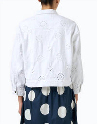 Elliott Lauren - Eyelet Denim Jacket