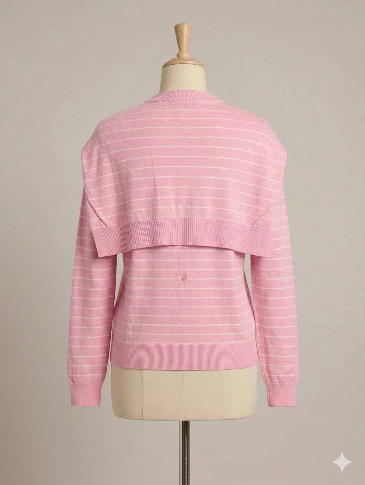 Elliott Lauren - Fake Out Button Front Sweater