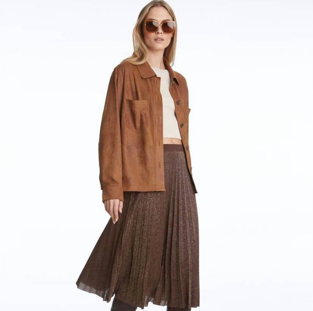 Lamé Skirt