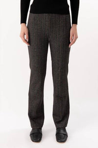 Elliott Lauren - Pull-on Knit Striped Pants