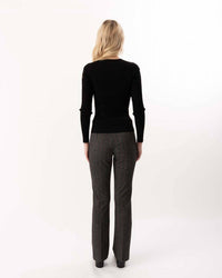 Elliott Lauren - Pull-on Knit Striped Pants