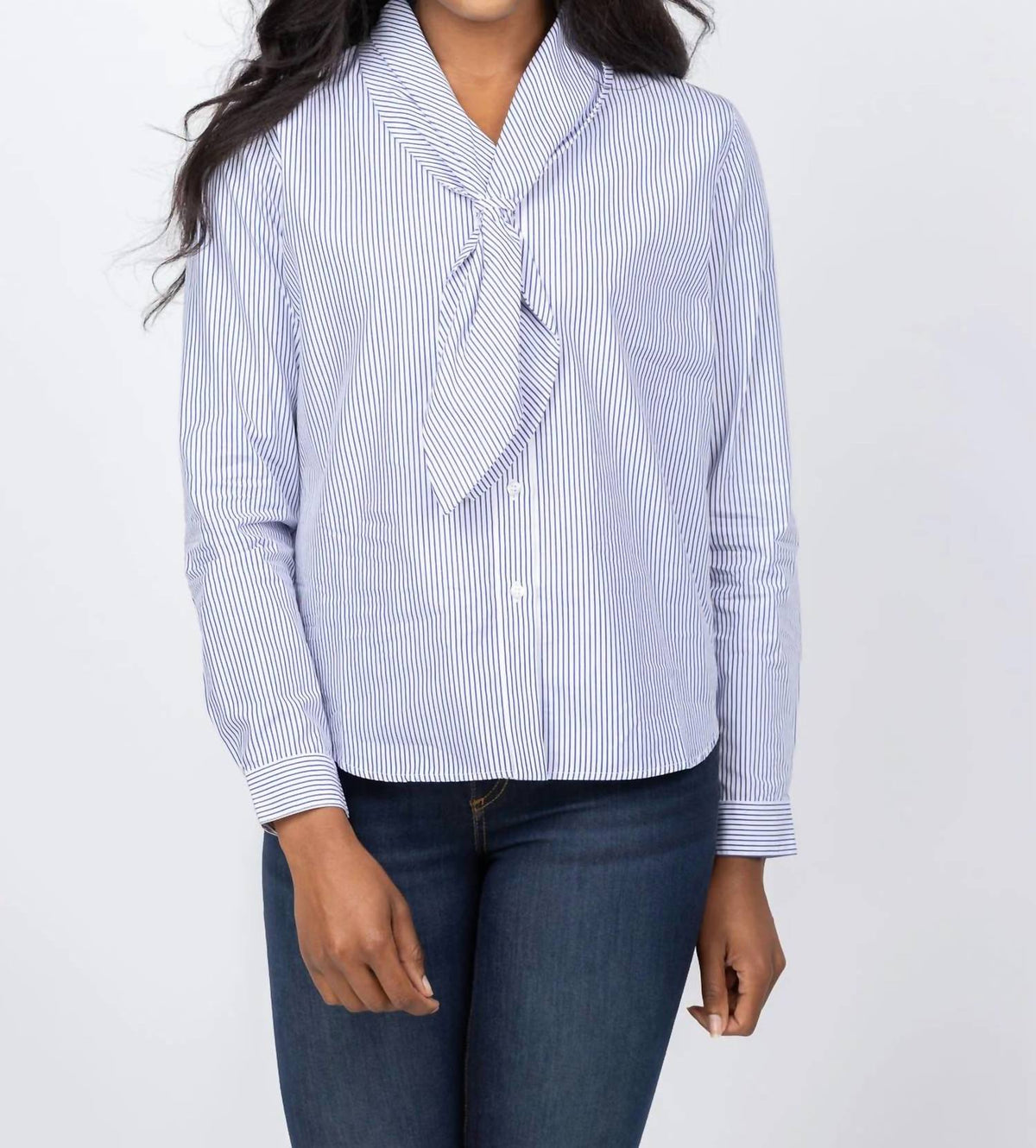Elliott Lauren - Tie Neck Blouse