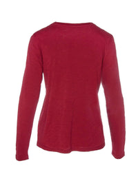 Elliott Lauren - Women's Garment Dye Long Sleeve Crew Tee