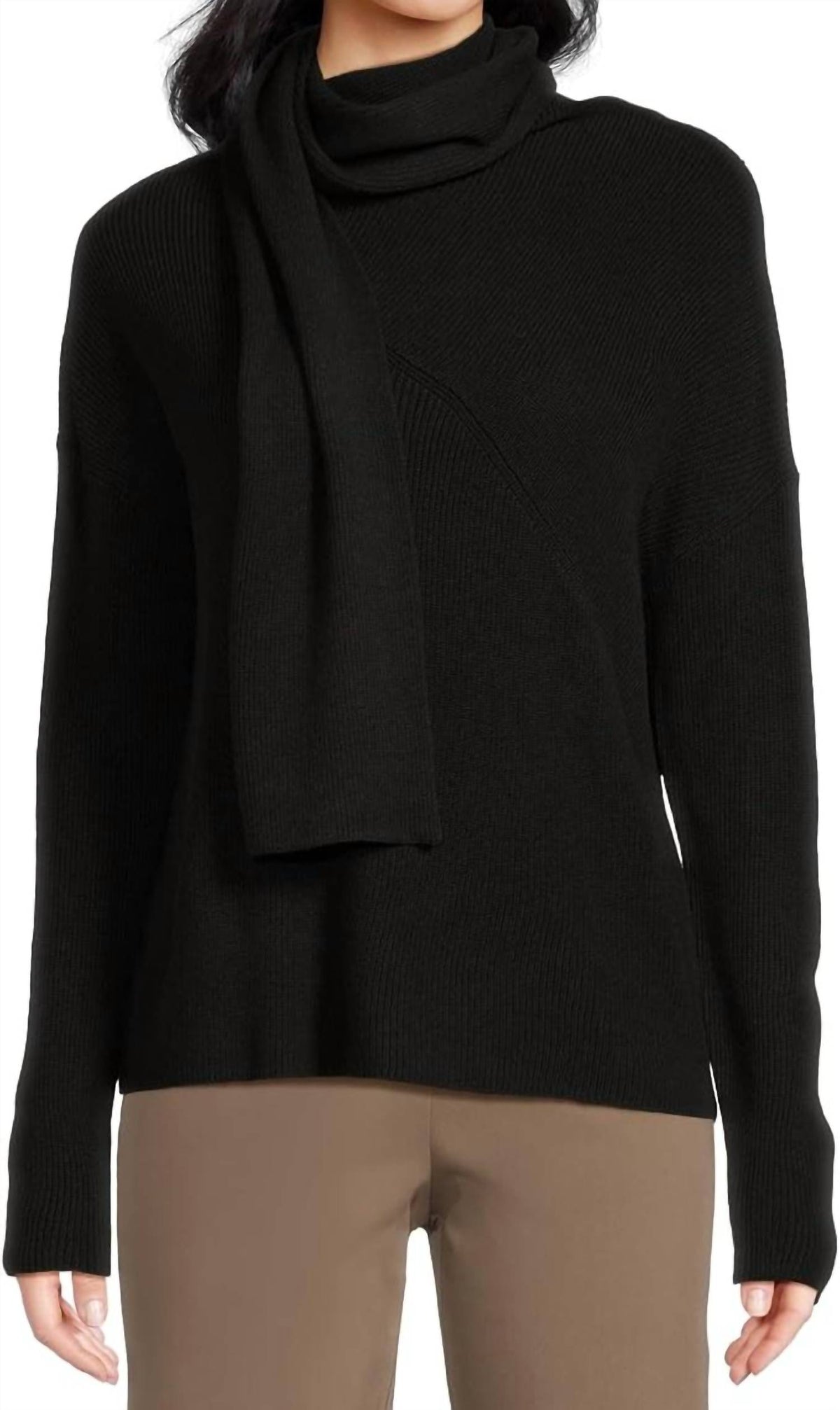 Elliott Lauren - Wrap Scarf Sweater