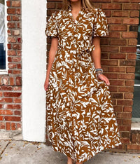 Ellison - Tropical Maxi Dress