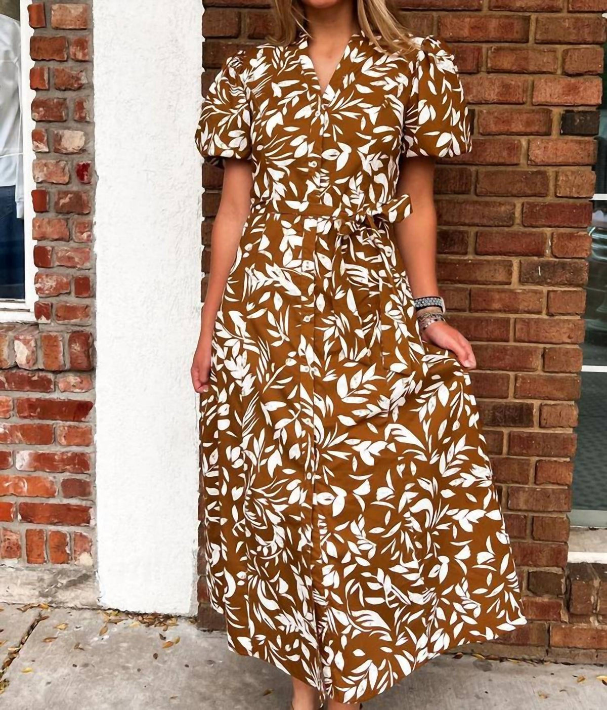 Ellison - Tropical Maxi Dress