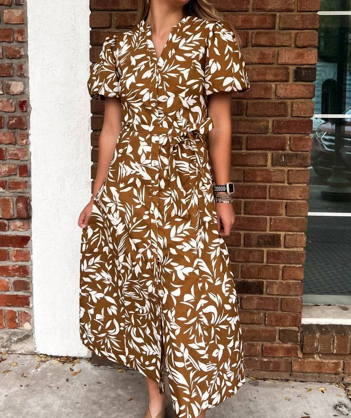 Ellison - Tropical Maxi Dress