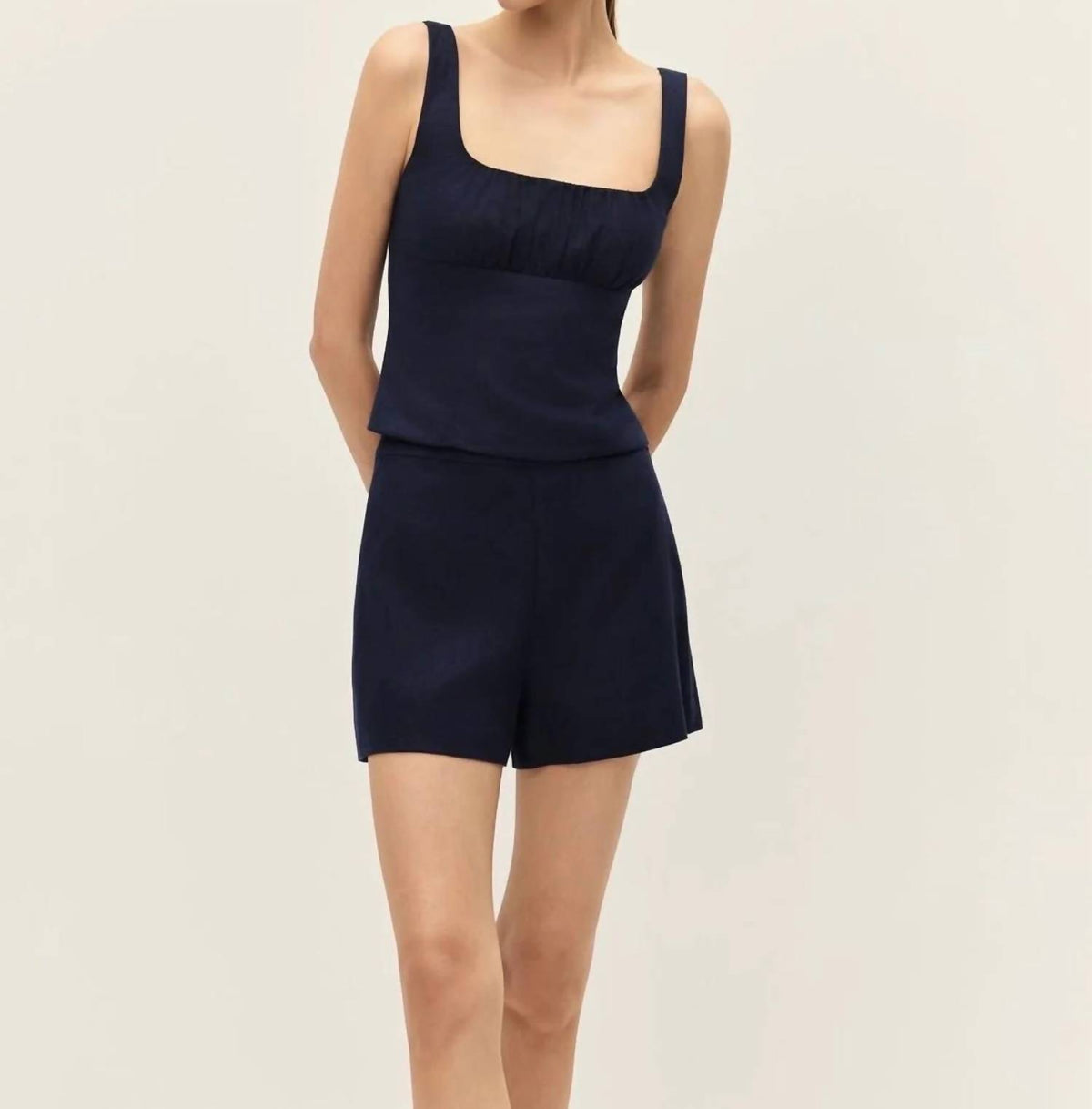 Elodie - Dwyn Square Neckline Top