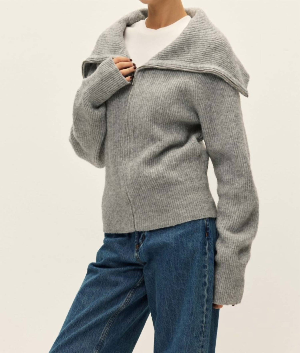 Elodie - Leigh Zip Up Sweater