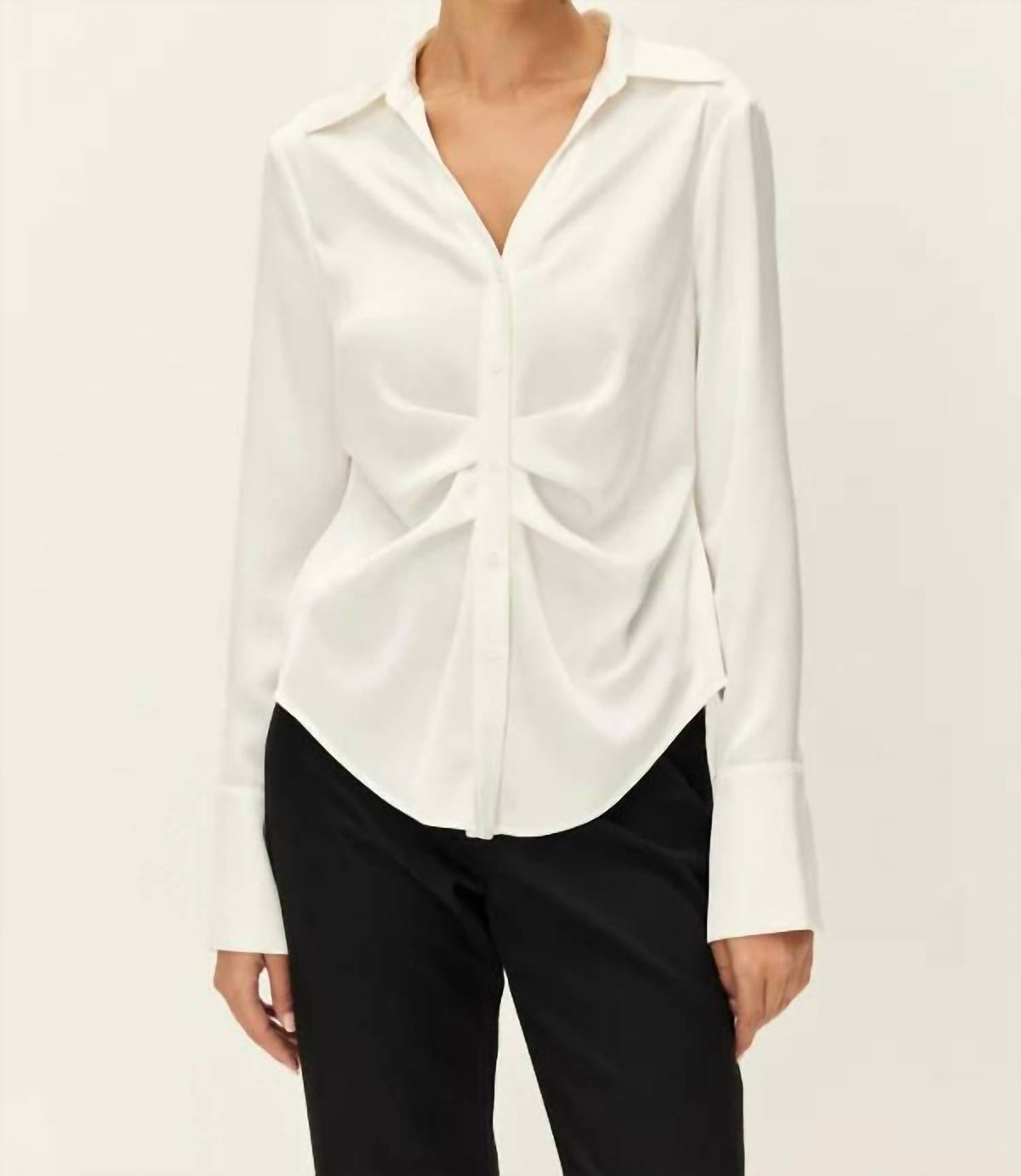 Elodie The Label - Canal Pleat Front Shirt