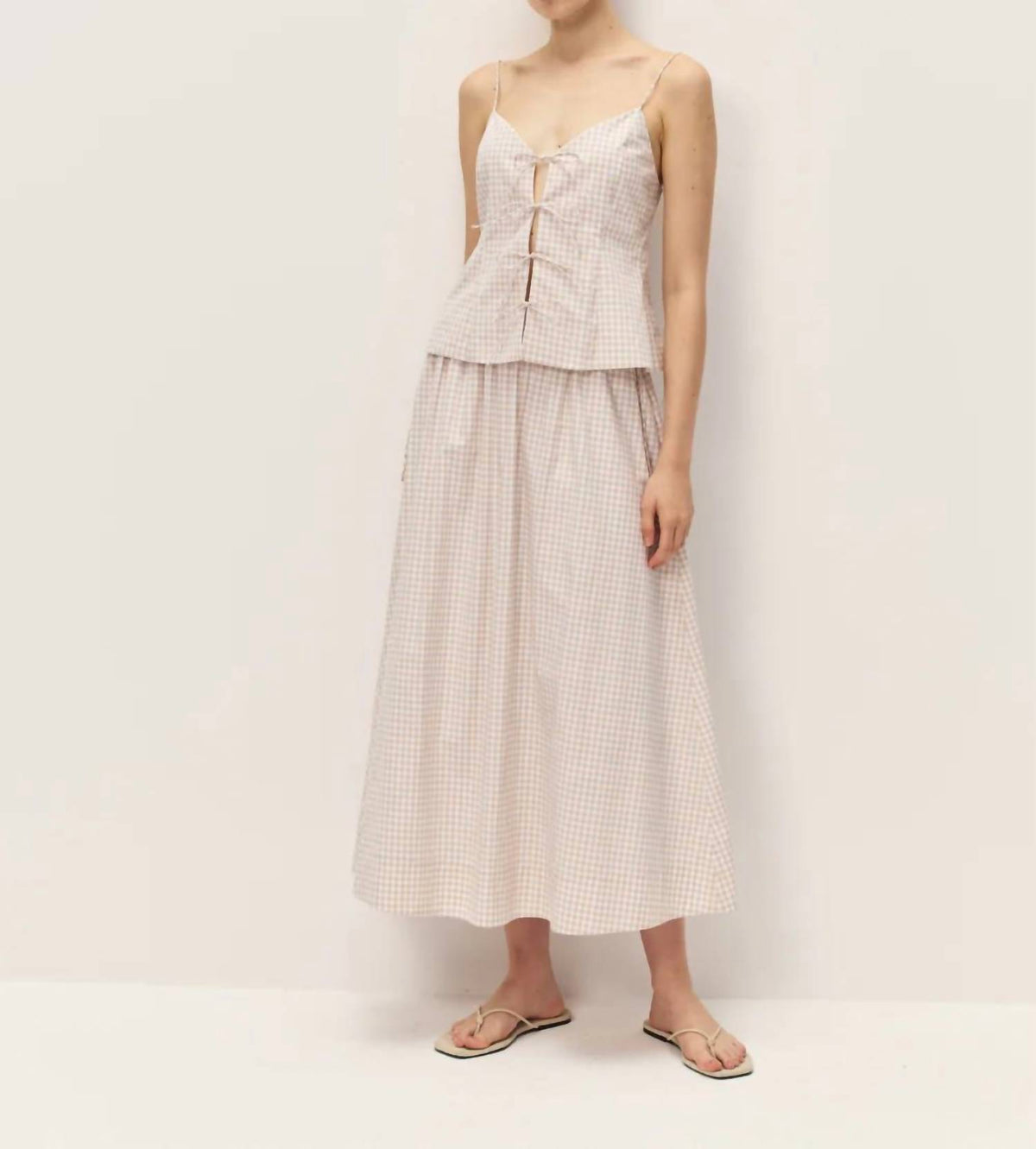 Elodie - Vionnet Gingham Top