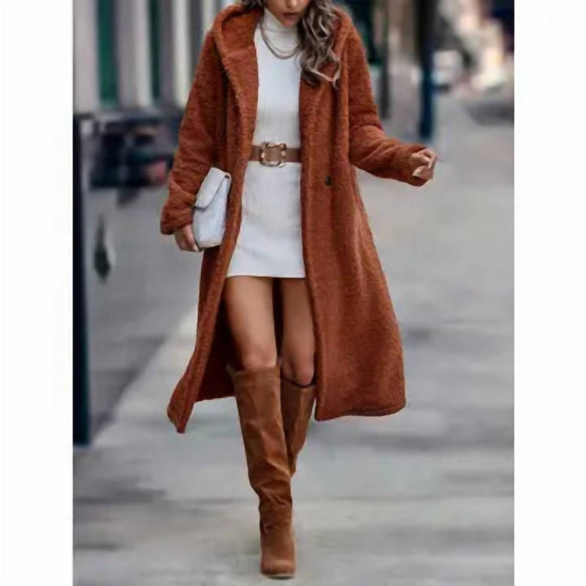 Elook - Teddy Hooded Coat
