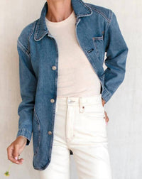Emerson Fry - Cabin Jacket - blue - clothing - cotton