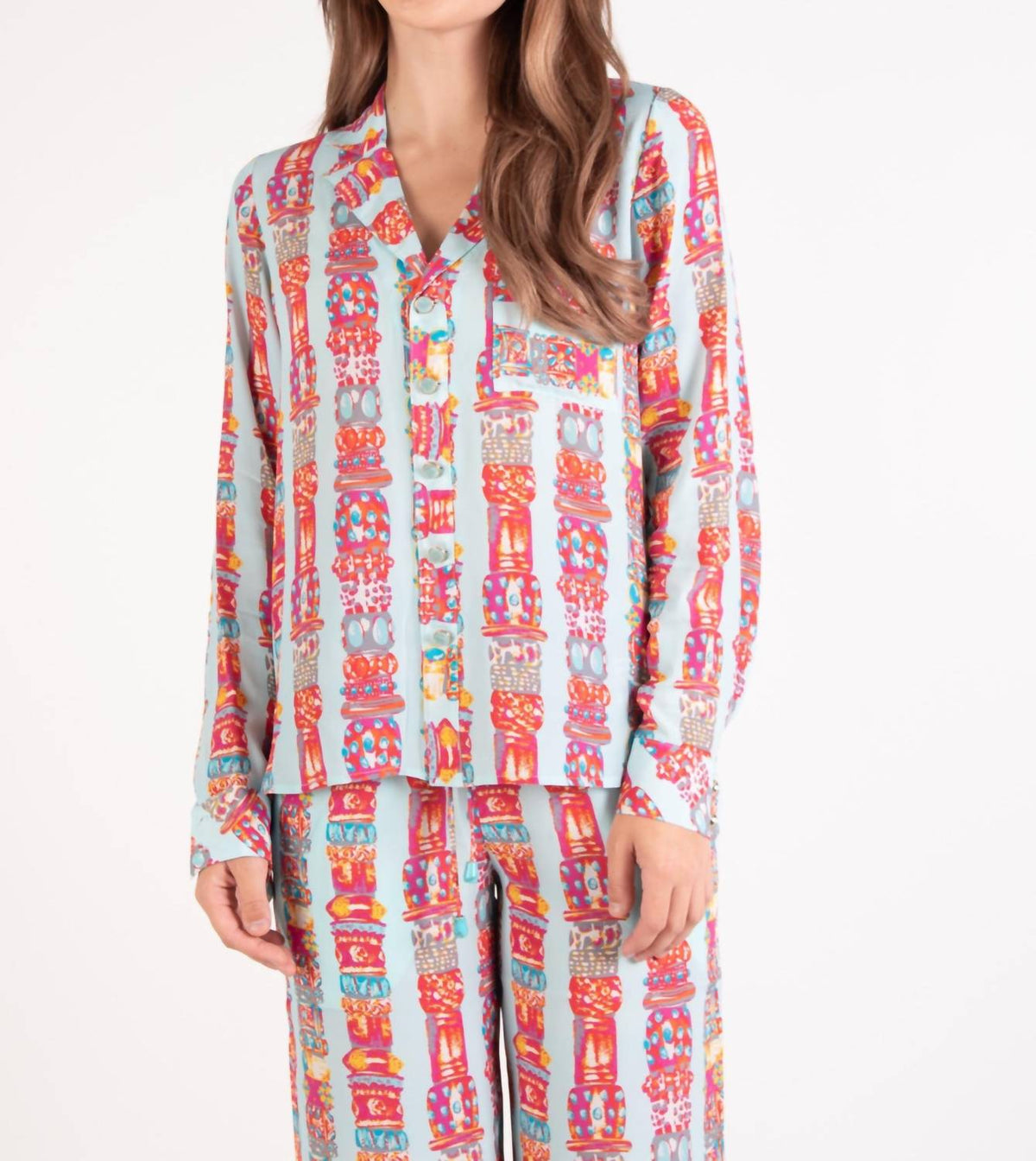 Emily Mccarthy - Austin Button Down Top