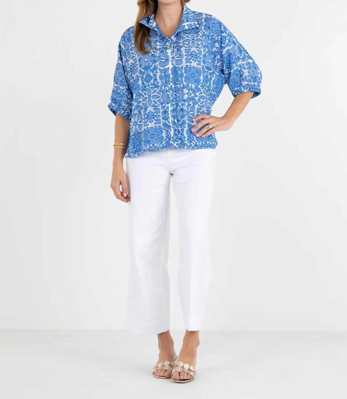 Emily Mccarthy - Bonny Button Down Top