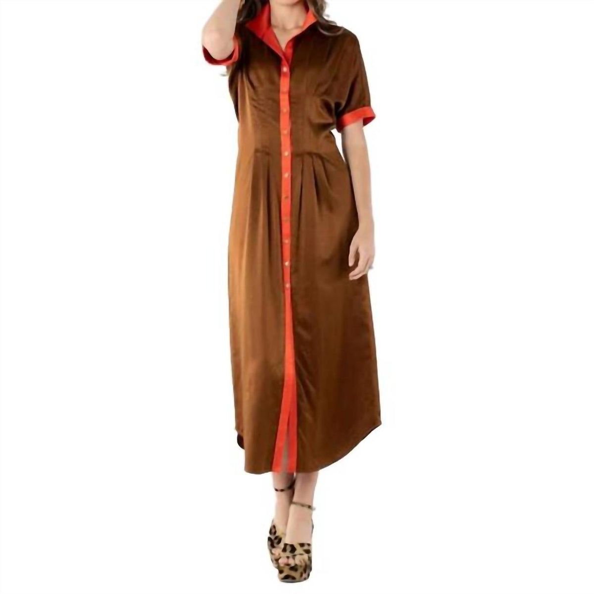 Emily Mccarthy - Georgia Shirt Dress