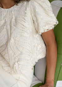 Emily Mccarthy - Jane Intricate Crochet Top