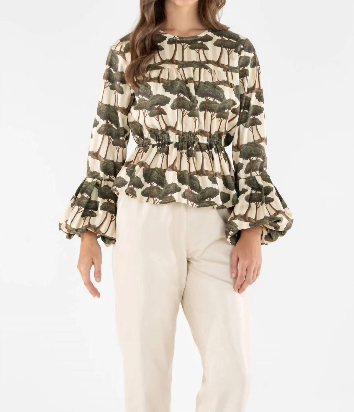Emily Mccarthy - Lightweight Twill Harper Top