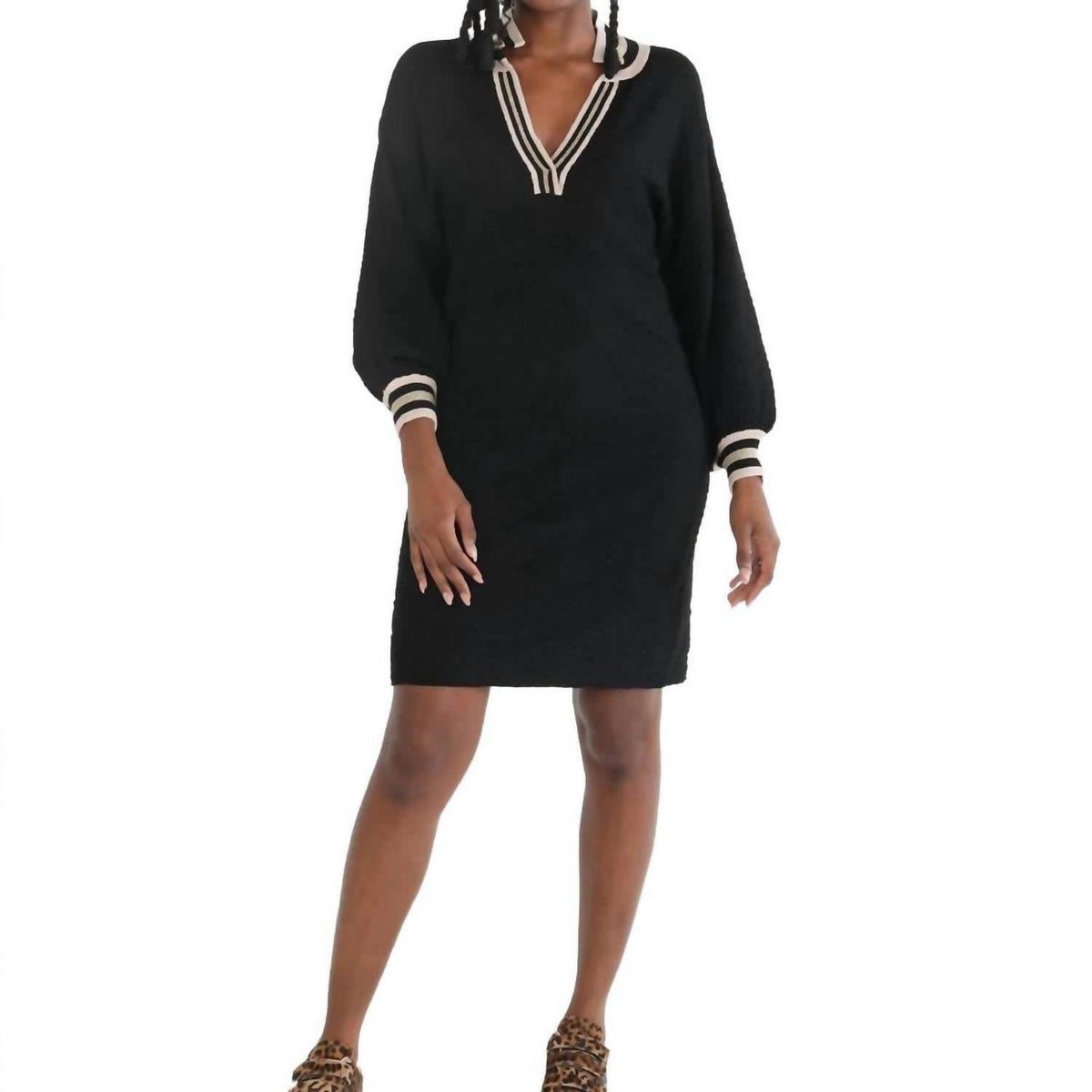 Emily Mccarthy - Lolli Sweater Mini Dress