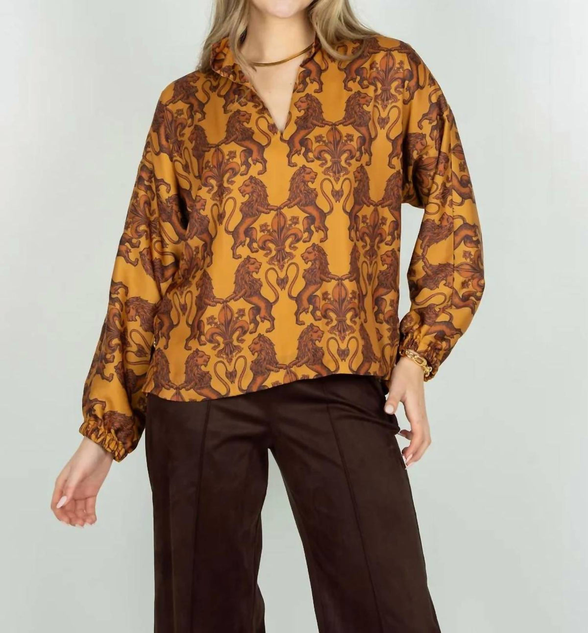 Emily Mccarthy - Long Sleeve Poppy Top