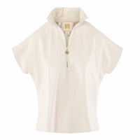 Emily Mccarthy - Poppy Pullover Vegan Leather Top