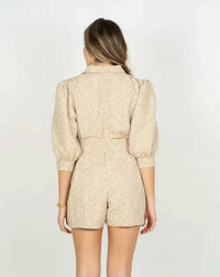 Emily Mccarthy - Rio Puff Sleeves Romper