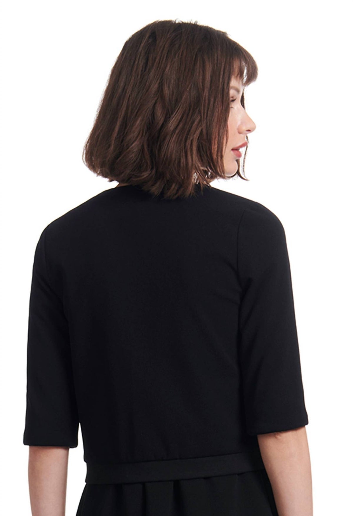 Emily Shalant - Bow Button Knit Jacket