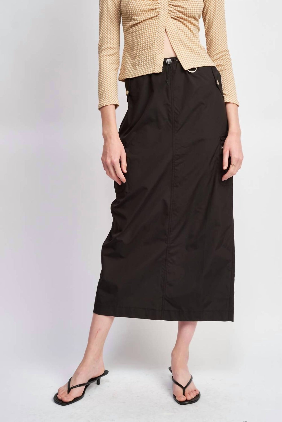 Emory Park - Cargo Midi Skirt
