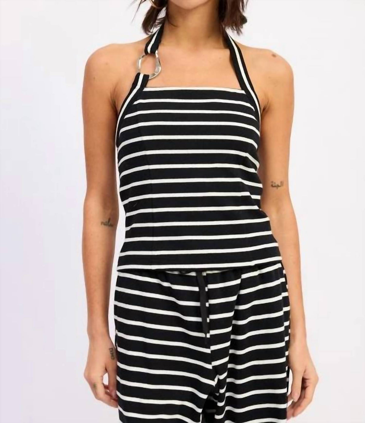 Emory Park - Hardware Contemporary Halter Top