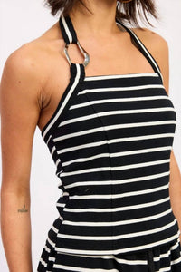 Emory Park - Hardware Contemporary Halter Top