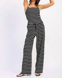 Emory Park - Striped Drawstring Bottom