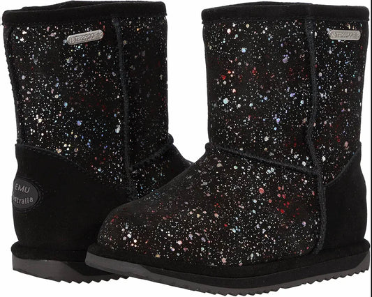 Emu Australia - Kids Brumby Lo Galaxy Boot - black - boots - kids