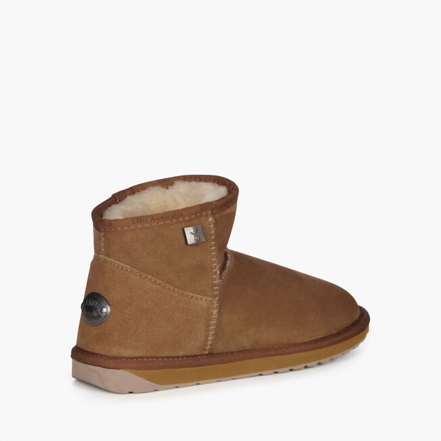 Emu Australia - Women's Platinum Slim Darling Boot - ankle - boots - booties - brown