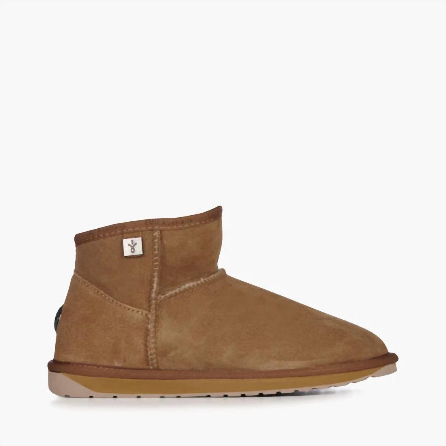 Emu Australia - Women's Platinum Slim Darling Boot - ankle - boots - booties - brown