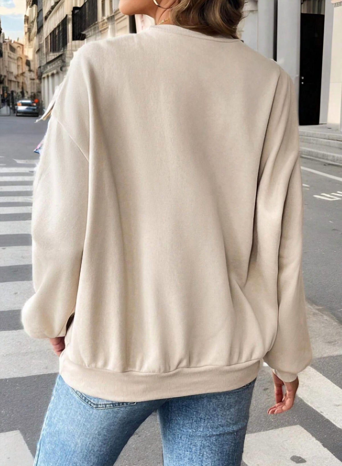 En Creme - The Bow Sweatshirt