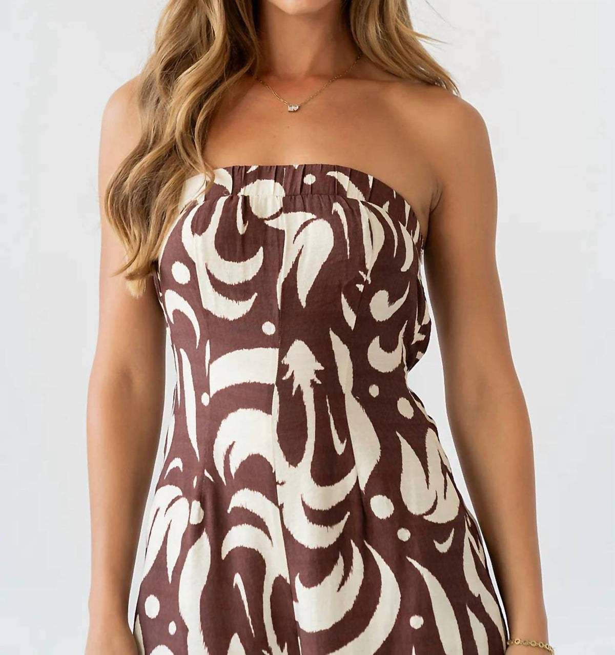 En Creme - Margo Abstract Jumpsuit