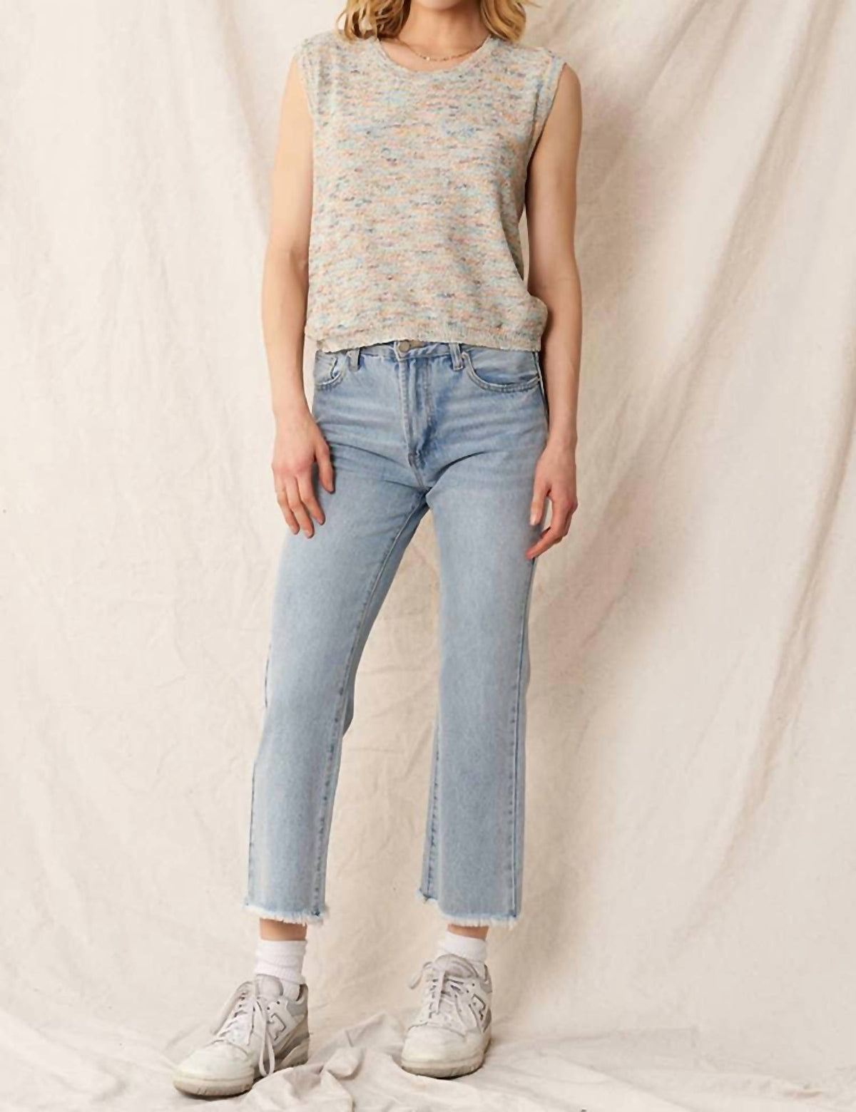 En Creme - Sleeveless Sweater