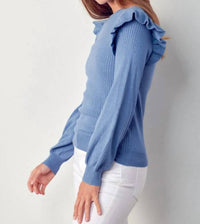 En Merci - Ruffle Sweater