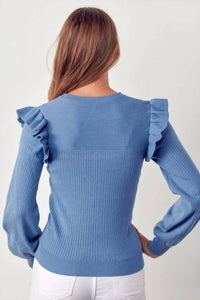 En Merci - Ruffle Sweater