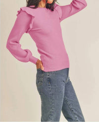 En Merci - Ruffle Sweater