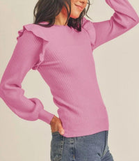 En Merci - Ruffle Sweater